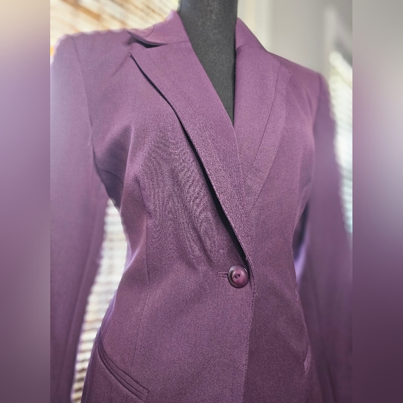 NWT SAG Harbor Purple Blazer - Picture 4 of 10